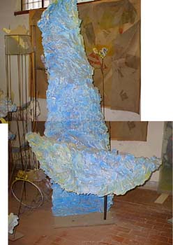 foglio azzurro